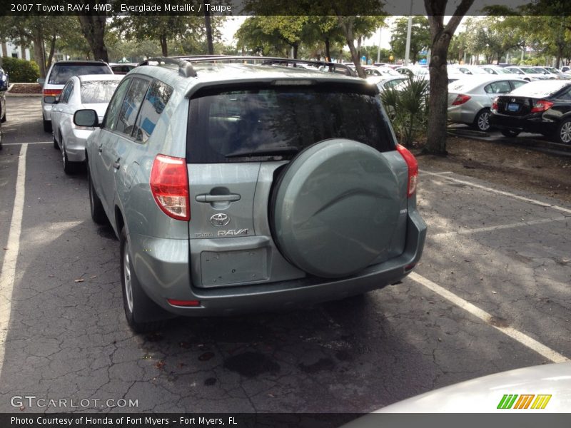 Everglade Metallic / Taupe 2007 Toyota RAV4 4WD