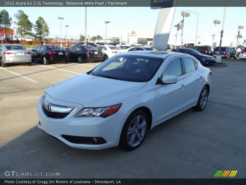 Bellanova White Pearl / Parchment 2013 Acura ILX 2.0L Technology