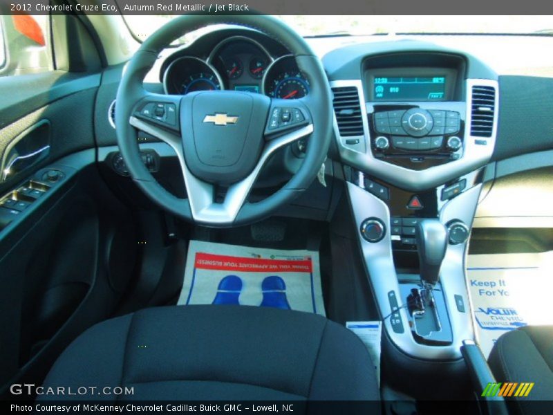 Autumn Red Metallic / Jet Black 2012 Chevrolet Cruze Eco