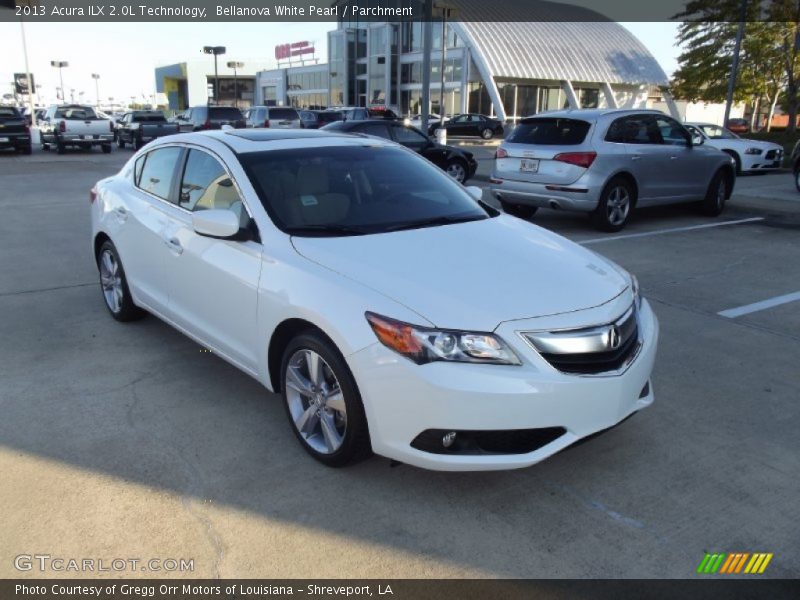 Bellanova White Pearl / Parchment 2013 Acura ILX 2.0L Technology