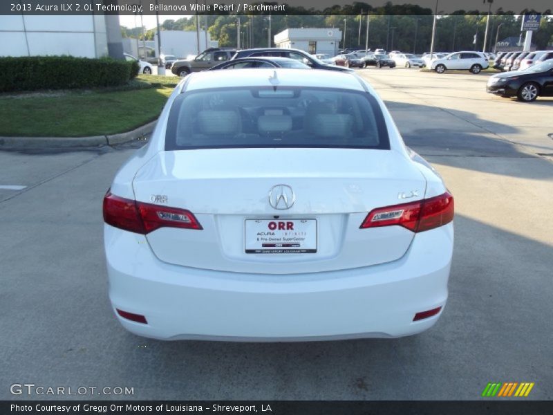 Bellanova White Pearl / Parchment 2013 Acura ILX 2.0L Technology