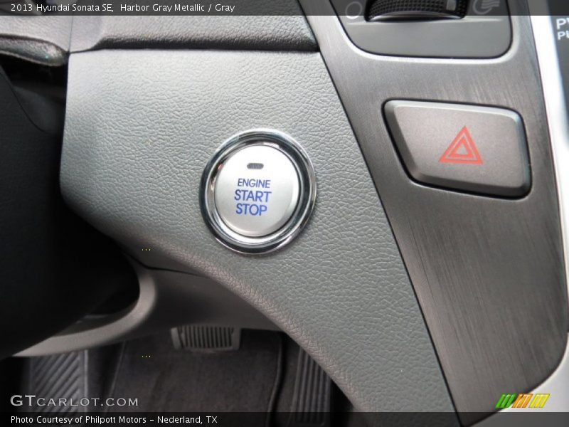 Harbor Gray Metallic / Gray 2013 Hyundai Sonata SE