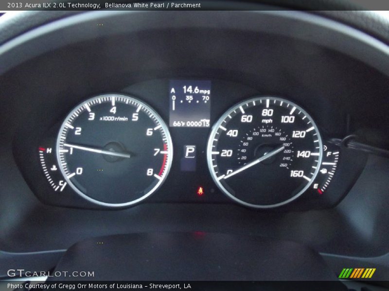 Bellanova White Pearl / Parchment 2013 Acura ILX 2.0L Technology