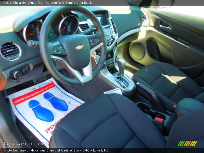Autumn Red Metallic / Jet Black 2012 Chevrolet Cruze Eco