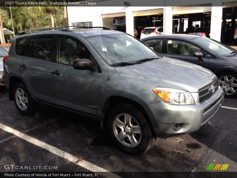 Everglade Metallic / Taupe 2007 Toyota RAV4 4WD