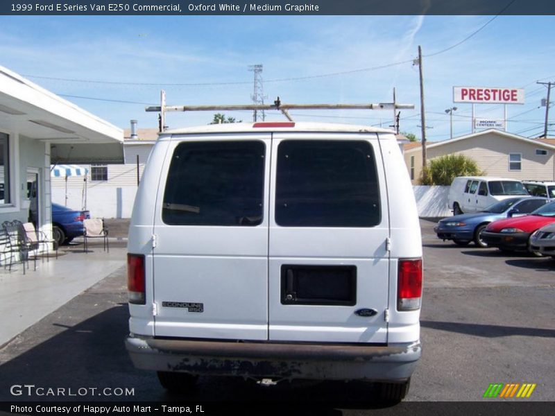 Oxford White / Medium Graphite 1999 Ford E Series Van E250 Commercial