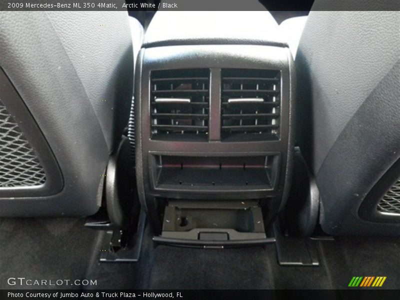 Arctic White / Black 2009 Mercedes-Benz ML 350 4Matic