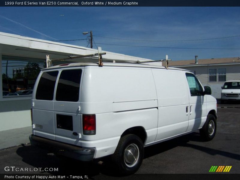 Oxford White / Medium Graphite 1999 Ford E Series Van E250 Commercial