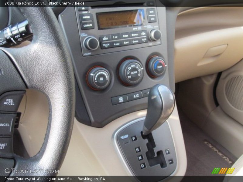 Black Cherry / Beige 2008 Kia Rondo EX V6