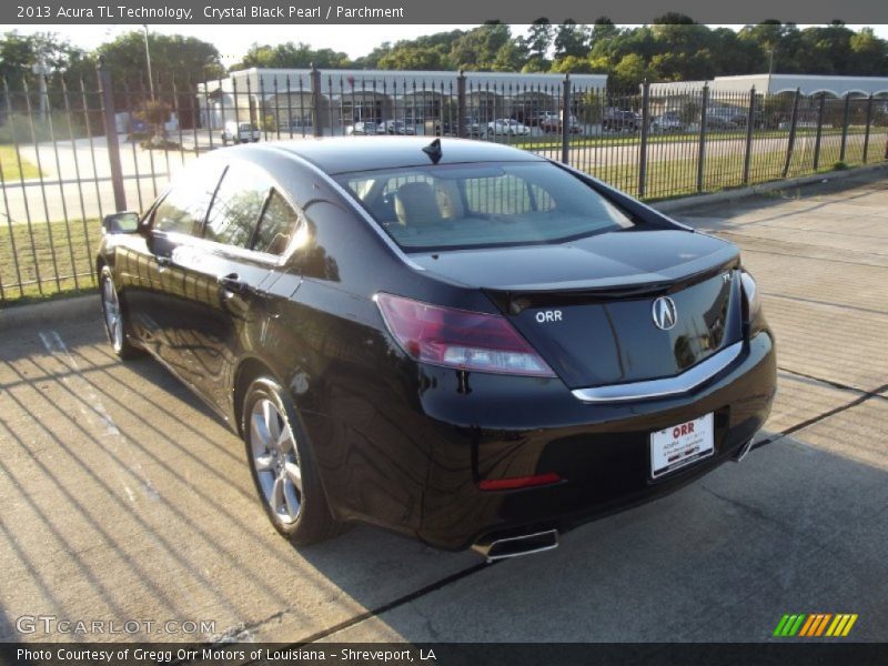 Crystal Black Pearl / Parchment 2013 Acura TL Technology