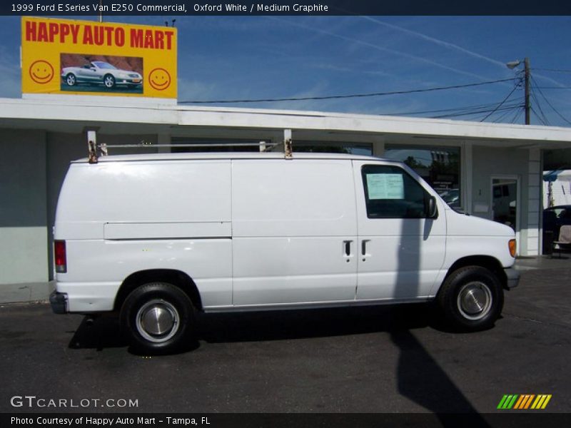 Oxford White / Medium Graphite 1999 Ford E Series Van E250 Commercial