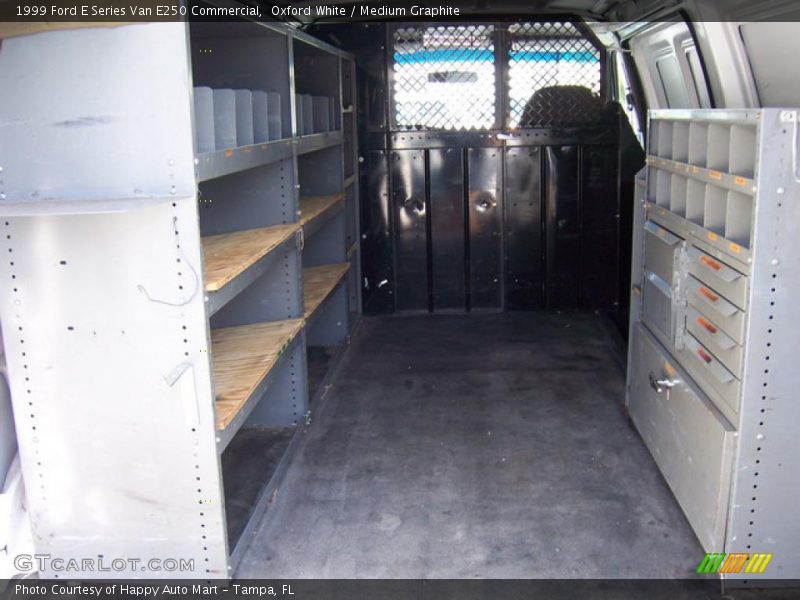 Oxford White / Medium Graphite 1999 Ford E Series Van E250 Commercial