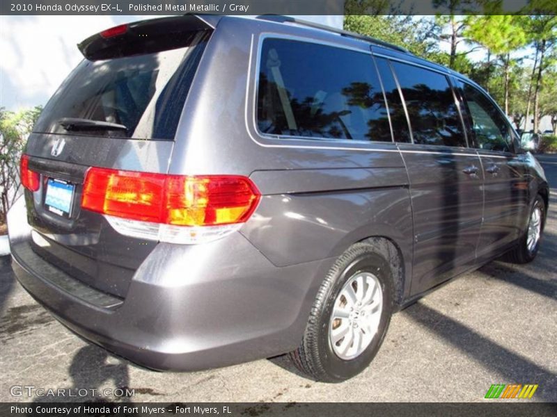 Polished Metal Metallic / Gray 2010 Honda Odyssey EX-L