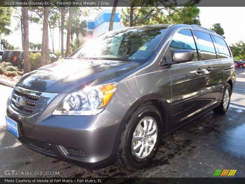 Polished Metal Metallic / Gray 2010 Honda Odyssey EX-L