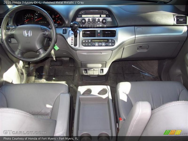 Polished Metal Metallic / Gray 2010 Honda Odyssey EX-L