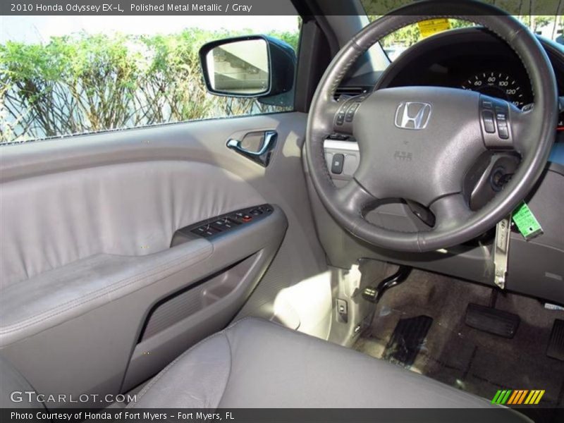 Polished Metal Metallic / Gray 2010 Honda Odyssey EX-L