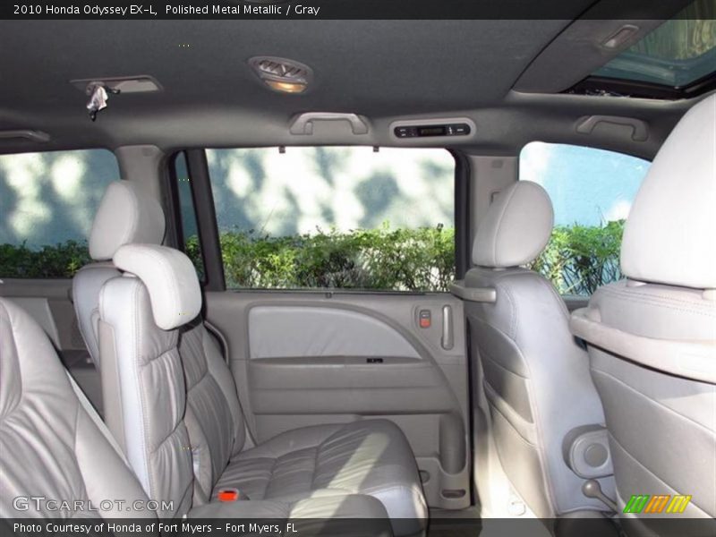 Polished Metal Metallic / Gray 2010 Honda Odyssey EX-L