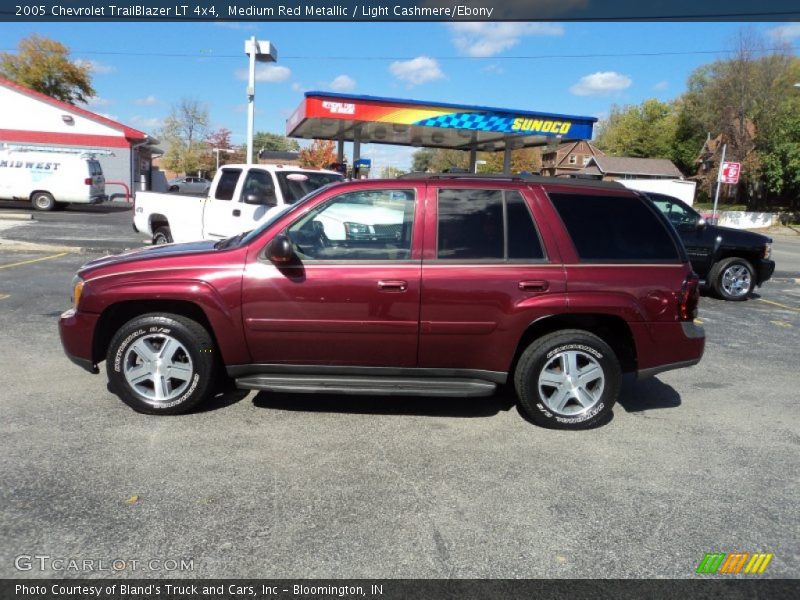 Medium Red Metallic / Light Cashmere/Ebony 2005 Chevrolet TrailBlazer LT 4x4