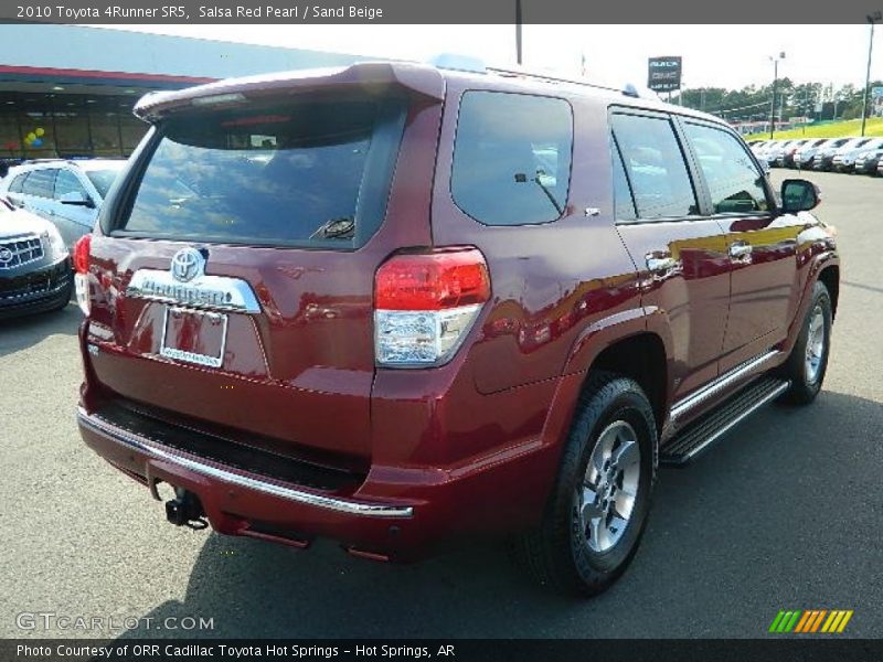 Salsa Red Pearl / Sand Beige 2010 Toyota 4Runner SR5