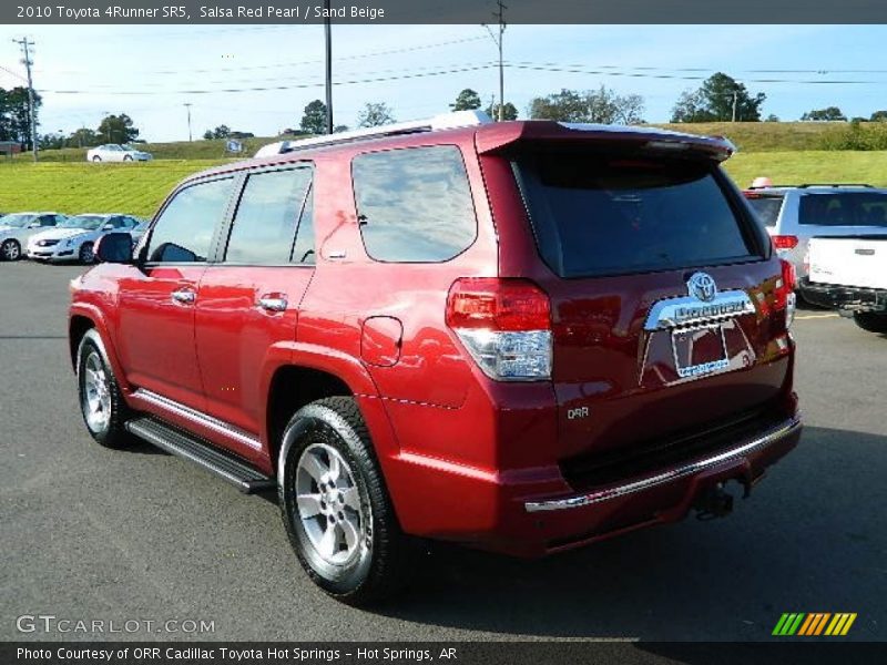 Salsa Red Pearl / Sand Beige 2010 Toyota 4Runner SR5