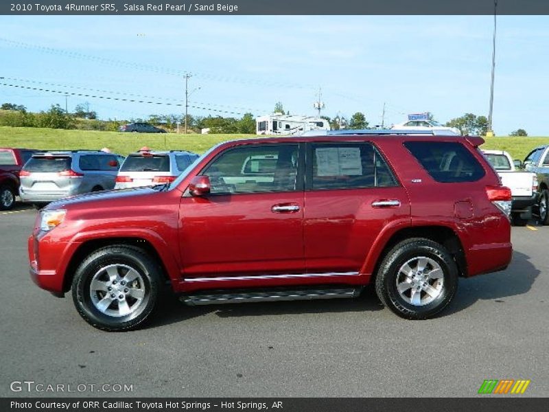 Salsa Red Pearl / Sand Beige 2010 Toyota 4Runner SR5