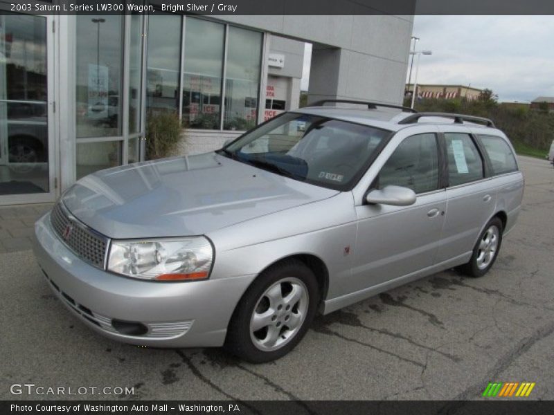 Bright Silver / Gray 2003 Saturn L Series LW300 Wagon