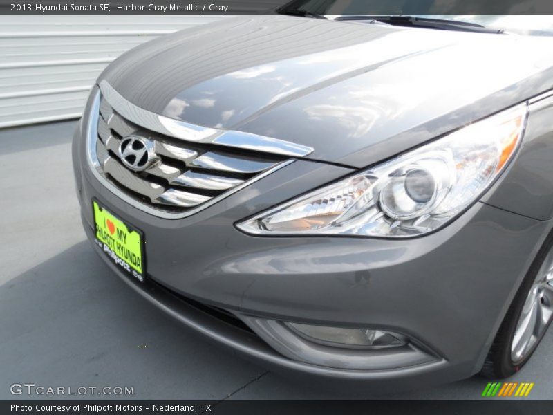 Harbor Gray Metallic / Gray 2013 Hyundai Sonata SE