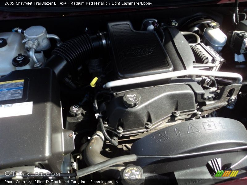 Medium Red Metallic / Light Cashmere/Ebony 2005 Chevrolet TrailBlazer LT 4x4