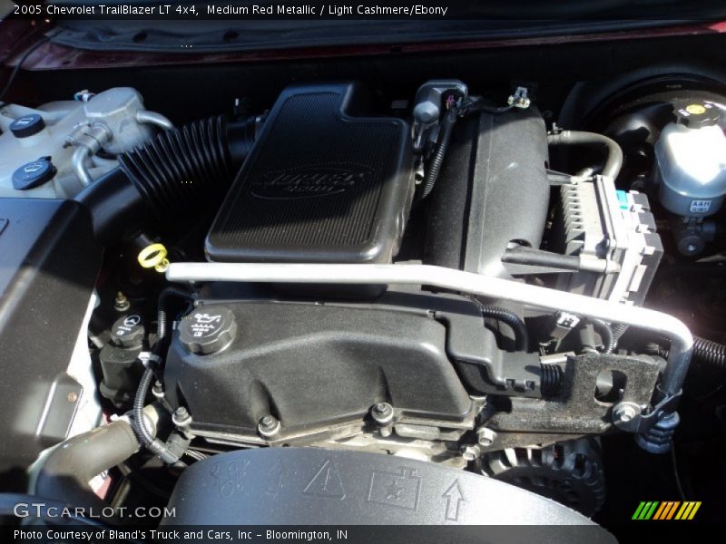 Medium Red Metallic / Light Cashmere/Ebony 2005 Chevrolet TrailBlazer LT 4x4