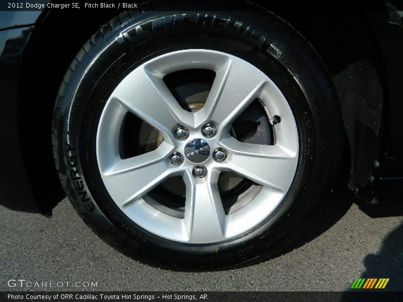 Pitch Black / Black 2012 Dodge Charger SE