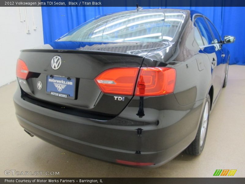 Black / Titan Black 2012 Volkswagen Jetta TDI Sedan