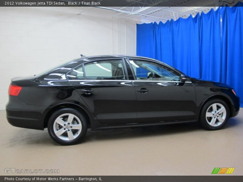 Black / Titan Black 2012 Volkswagen Jetta TDI Sedan