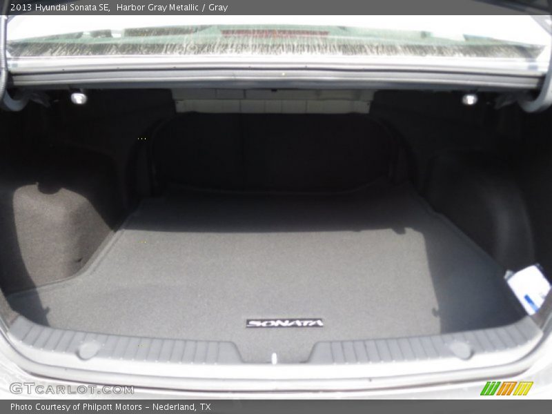 Harbor Gray Metallic / Gray 2013 Hyundai Sonata SE
