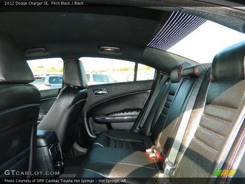 Pitch Black / Black 2012 Dodge Charger SE