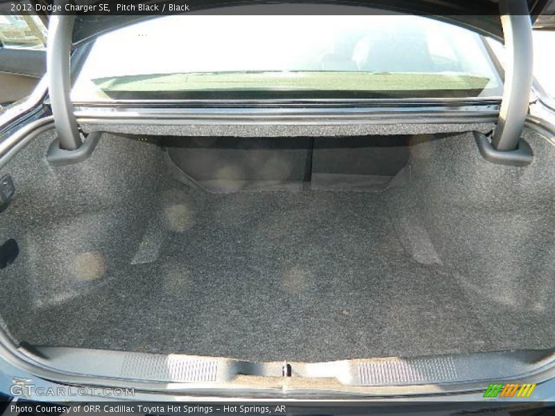 Pitch Black / Black 2012 Dodge Charger SE
