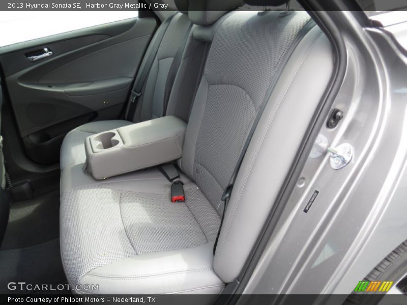 Harbor Gray Metallic / Gray 2013 Hyundai Sonata SE
