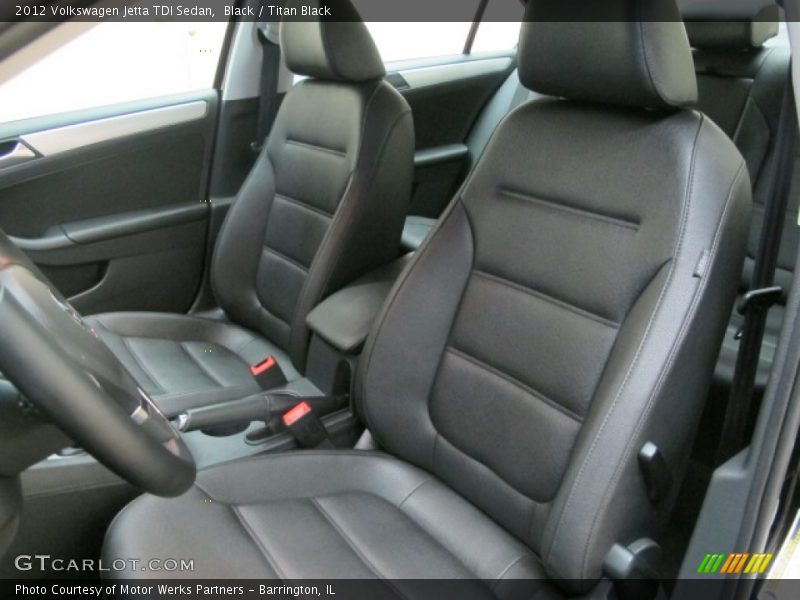 Black / Titan Black 2012 Volkswagen Jetta TDI Sedan