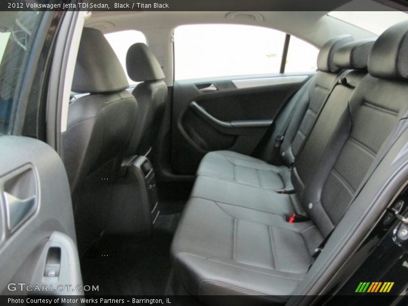Black / Titan Black 2012 Volkswagen Jetta TDI Sedan