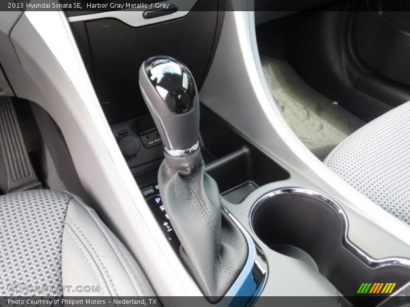Harbor Gray Metallic / Gray 2013 Hyundai Sonata SE