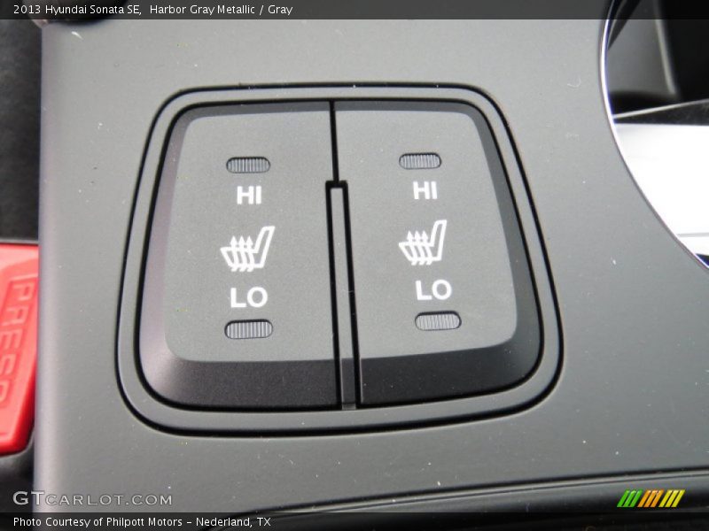 Harbor Gray Metallic / Gray 2013 Hyundai Sonata SE