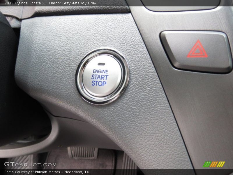 Harbor Gray Metallic / Gray 2013 Hyundai Sonata SE
