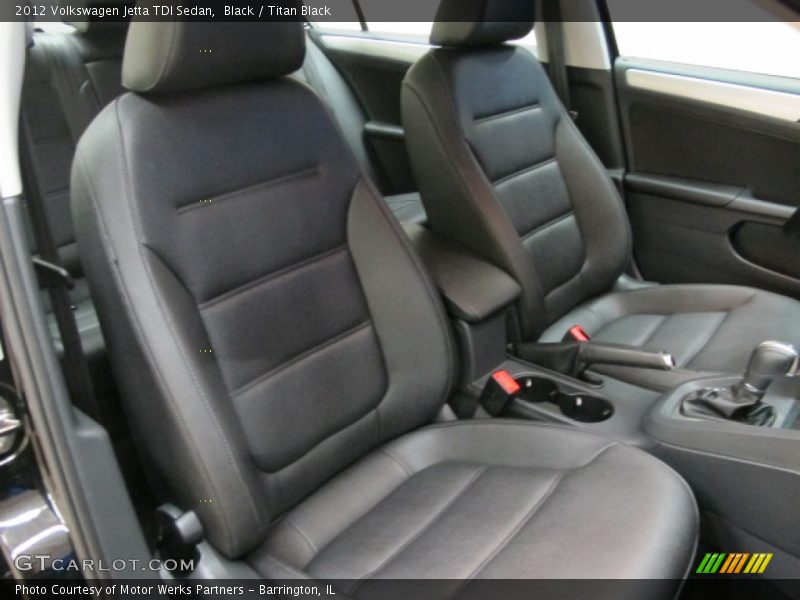 Black / Titan Black 2012 Volkswagen Jetta TDI Sedan
