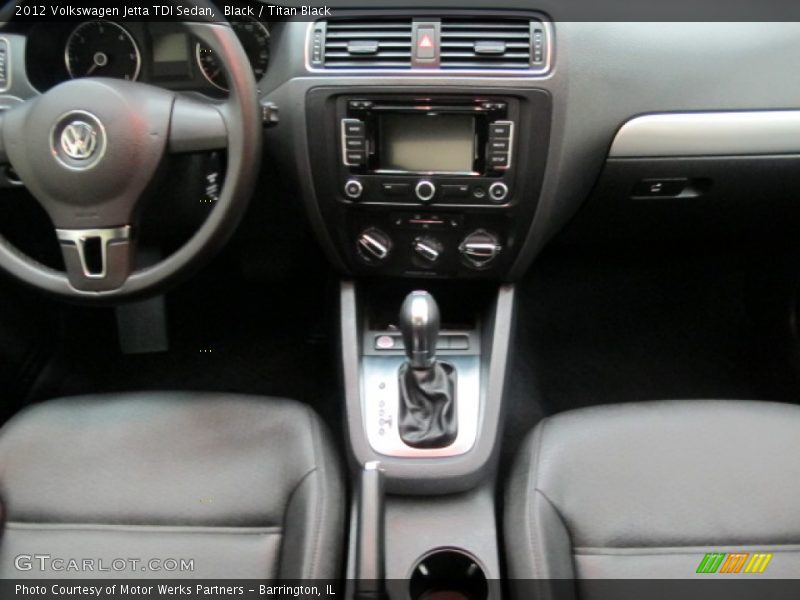 Black / Titan Black 2012 Volkswagen Jetta TDI Sedan