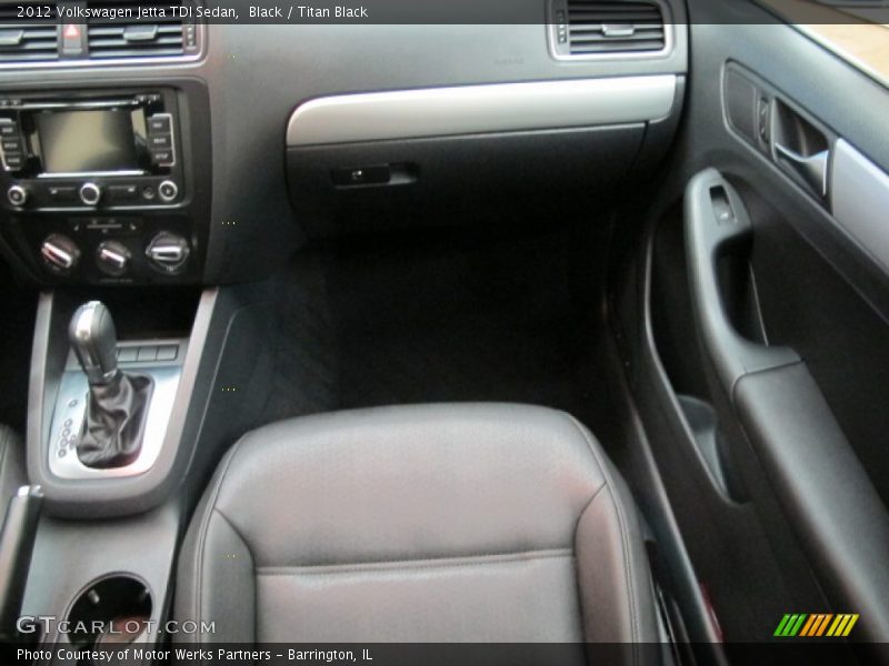 Black / Titan Black 2012 Volkswagen Jetta TDI Sedan