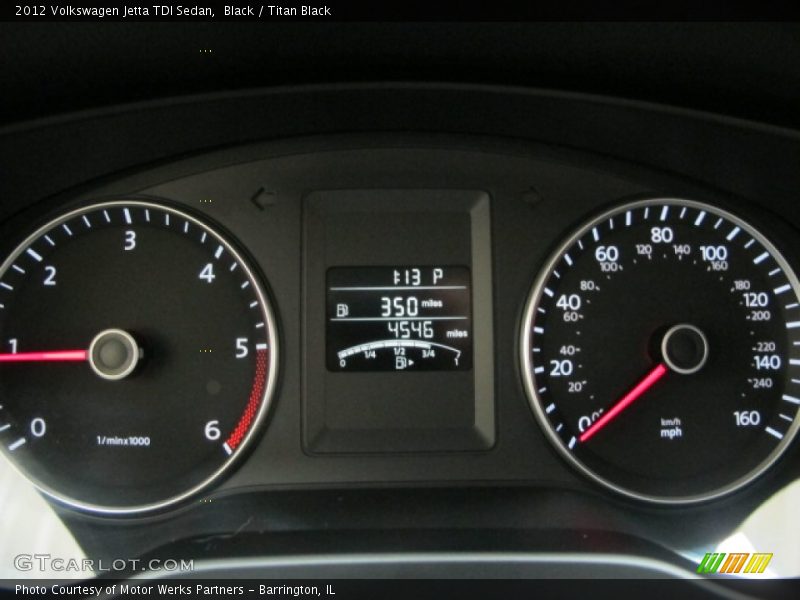 Black / Titan Black 2012 Volkswagen Jetta TDI Sedan