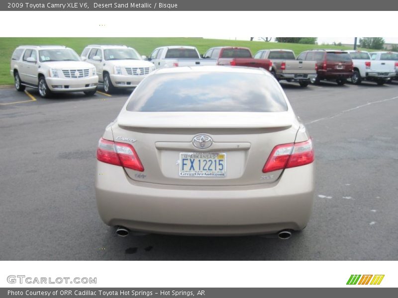 Desert Sand Metallic / Bisque 2009 Toyota Camry XLE V6