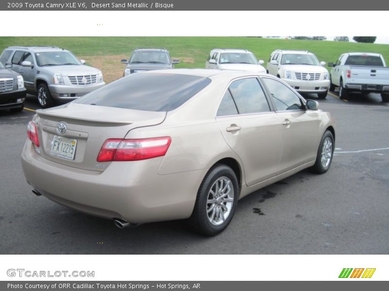 Desert Sand Metallic / Bisque 2009 Toyota Camry XLE V6