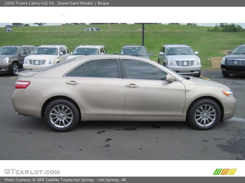 Desert Sand Metallic / Bisque 2009 Toyota Camry XLE V6