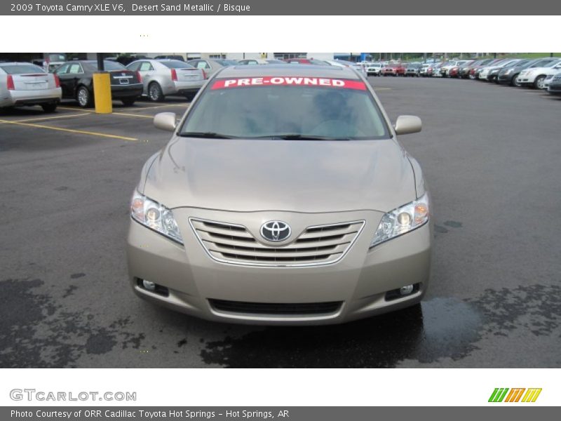 Desert Sand Metallic / Bisque 2009 Toyota Camry XLE V6