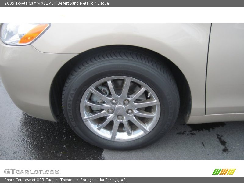 Desert Sand Metallic / Bisque 2009 Toyota Camry XLE V6